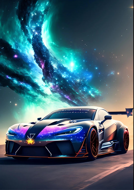 Stellar Drive: Journey Beyond the Stars - Metal Poster