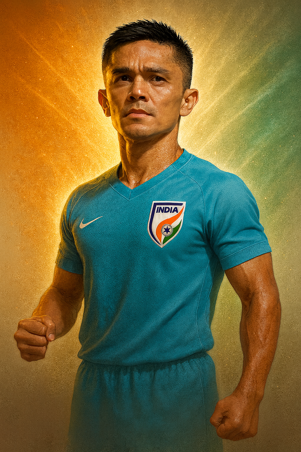 Tri-Color Valor: The Unyielding Spirit of Sunil Chhetri