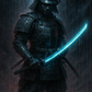 Neon Storm Vigil: The Lone Samurai