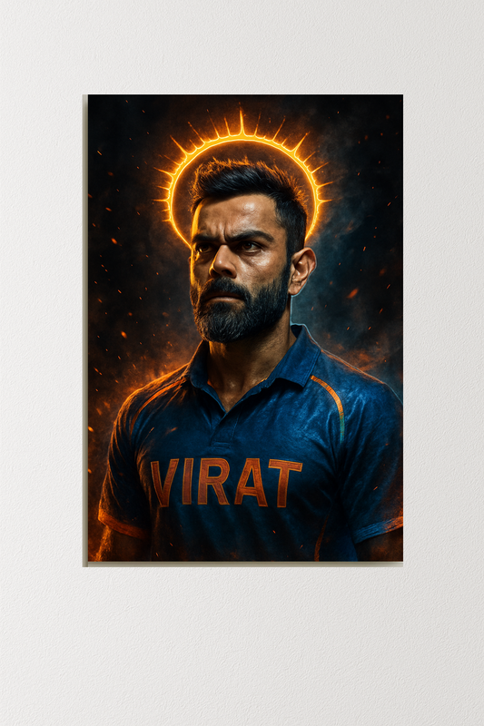 Solarflare Sovereign: The Halo-Crowned Fury of the Unyielding Warrior