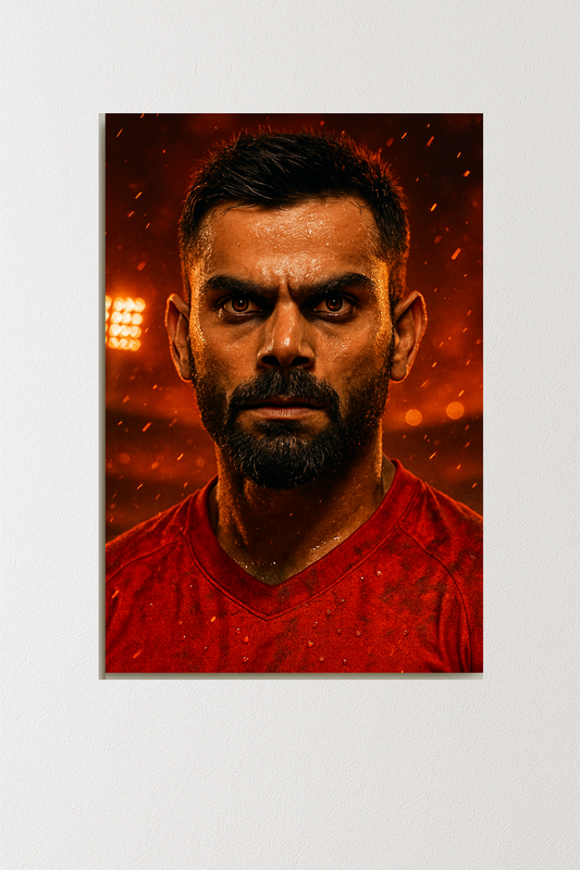 Emberstorm Fury: The Relentless Fire of Virat Kohli.