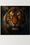 Embers of Majesty: The Amber-Eyed Tiger