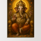 Golden Radiance: The Divine Grace of Lord Ganesha