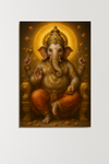 Golden Radiance: The Divine Grace of Lord Ganesha