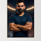 Crimson-Steel Presence: The Dominant Aura of Virat Kohli